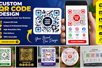 create custom qr code, qr code design and qr code generator