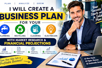 create plumbing recycling cleaning electrician business plan