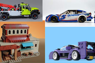 design technic car 3d lego moc model christmas lego with pdf manual instruction