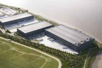 design 3d model and render of warehouse, commercial and industrial building