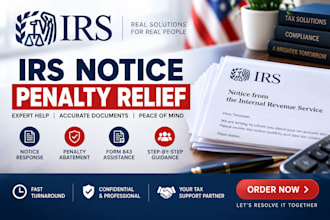 be US tax consultant, tax return filing respond to irs notice tax amendment fast