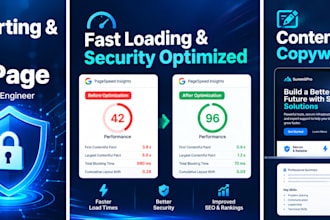 do cybersecurity, website building and resume editing