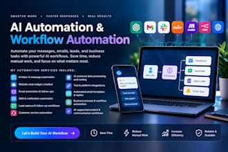 become an ai automation expert, specializing in ai workflow automation,