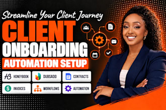 honeybooks dubsado client onboarding contract invoices workflow automation setup