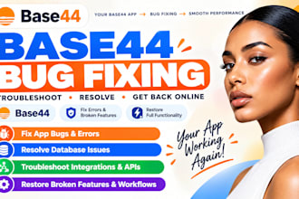 fix, debug base44 replit lovable bugs vibecoding bugs base44 errors debugging