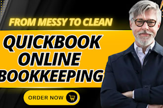 do quickbooks online bookkeeping cleanup, catch up, bank reconciliation and qbo