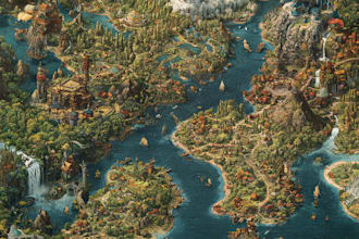 do fantasy map site map city map game map vector