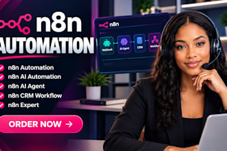 n8n automation, n8n ai automation, n8n ai agent, n8n CRM workflow, n8n expert
