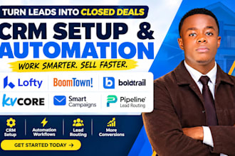 do lofty boomtown CRM boldtrail kvcore smart campaigns pipeline lead routing