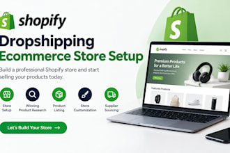 shopify ecommerce, dropshipping, web design, SEO, digital marketing  ads expert