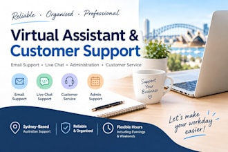 provide reliable virtual assistance, customer support, web chat, email support