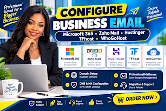 configure microsoft 365 zoho mail hostinger and business email tfhost whogohost