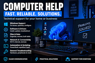 automate repetitive windows, file, folder, and data tasks