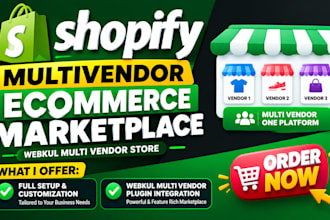 build shopify multivendor wcfm ecommerce marketplace webkul multi vendor website