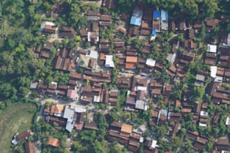 aerial photo data processing