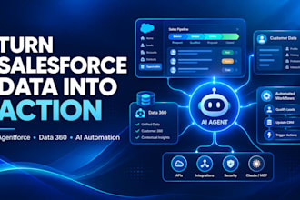 build salesforce ai agents with agentforce claudeforce and data 360