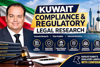 provide kuwait compliance and regulatory legal research