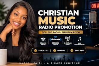 submit your christian song to college radio and siriusxm