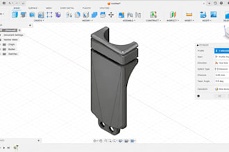 mechanical 3d printing models stl 3mf cad files solidworks fusion 360 prototype