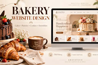 build bakery website cakes pastries online ordering with wix wordpress shopify