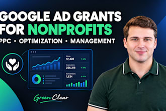 setup and manage google ad grants PPC campaigns for nonprofits