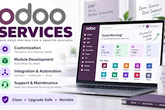 customize, develop and integrate odoo erp modules