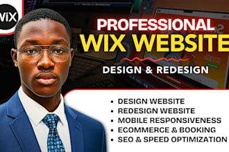build wix website, wix website design, wix website redesign, wix online store