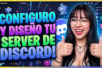 design and set up your discord server