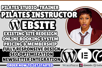 reformer pilates instructor website, pilates trainer, pilates studio website