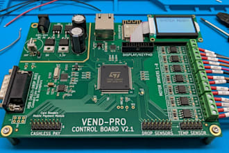 design custom vending machine control board pcb for automated systems