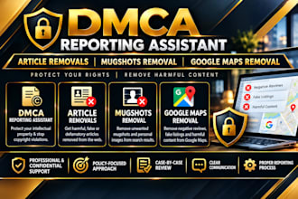 remove facebook, instagram, tiktok, mugshots, articles,google maps content