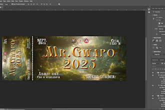 design custom tickets with numbering