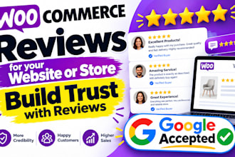 import woocommerce product reviews for store or website
