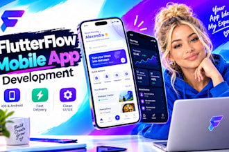 build flutterflow app mobile app development flutter app flutterflow no code app