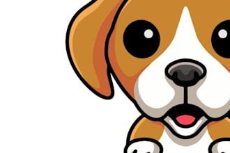 create professional dog logo design