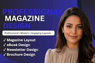 do magazine, catalog, books for print and digital