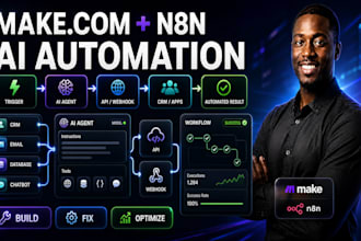 fix make com automatisation, automatiser make workflow and n8n ai automatizacion