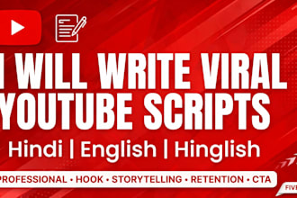 write viral youtube scripts in multiple languages