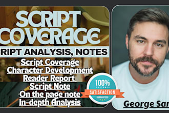 beta read and provide script coverage feedback for tv film script screenplay
