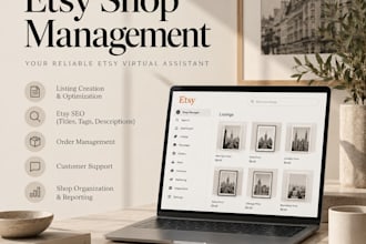 manage your etsy shop