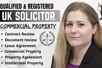 draft and review your UK commercial leases and property agreements
