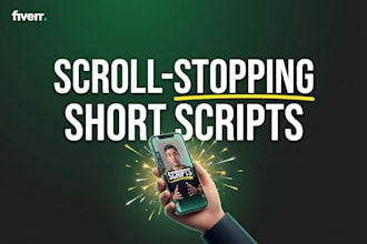 viral short form scripts for reels, tiktok, and shorts