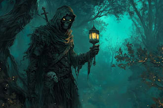 horror and fantasy horror character, or horror character