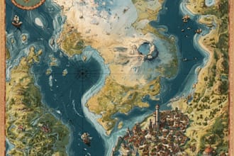 do map illustration map design fantasy map vector map
