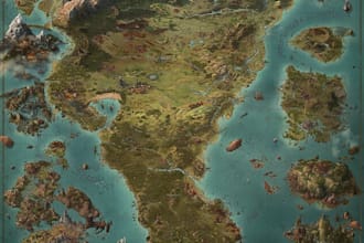 do map illustration map design fantasy map vector map