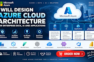 design azure cloud architecture for enterprise data ai and applications