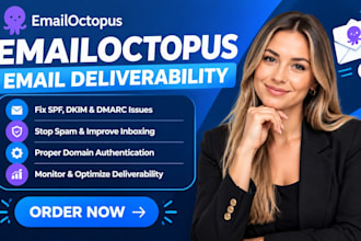 fix emailoctopus email deliverability emailoctopus spam dkim spf dmarc issue