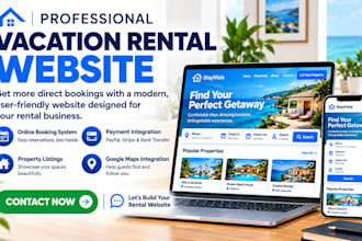 build a vacation rental website airbnb booking website vrbo