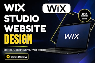 do wix studio design, wix website redesign and wix ecommerce website design