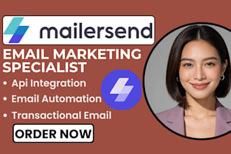 setup mailersend transactional email stmp mailersend automation api integration